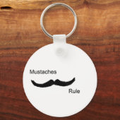 Porte-clés Règle des moustaches (Recto)