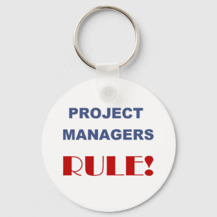 Porte-clés Règle du chef de projet !