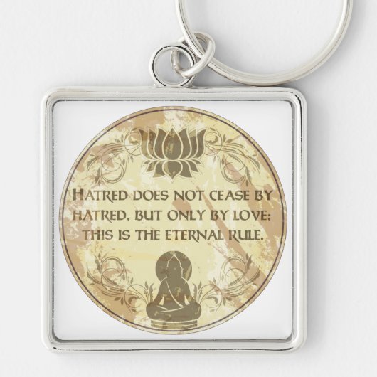 Porte-clés Règle éternelle de Bouddha (Devant)