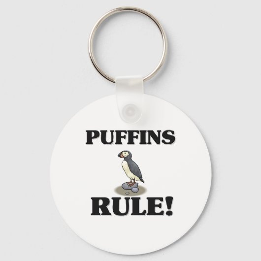 Porte-clés Règle PUFFINS ! (Recto)