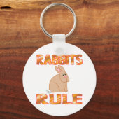 PORTE-CLÉS RÈGLE RABBITS (Recto)