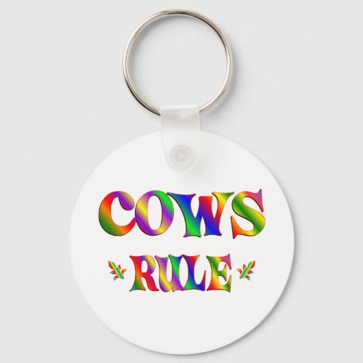 PORTE-CLÉS RÈGLE VACHES (Recto)