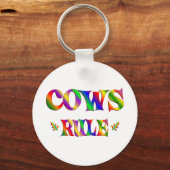 PORTE-CLÉS RÈGLE VACHES (Recto)