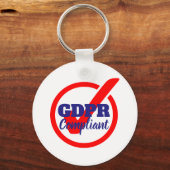 Porte-clés Règlement général sur la protection des données co (Recto)