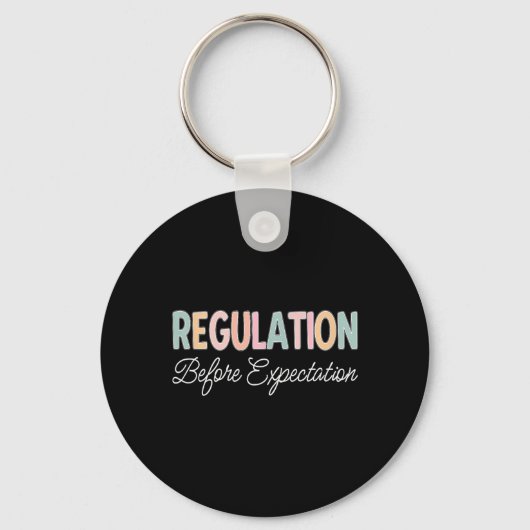 Porte-clés Réglementation avant attente (Recto)