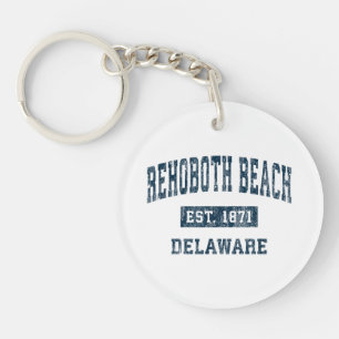 Porte-clés Rehoboth Beach Delaware DE Sports Vintages Design