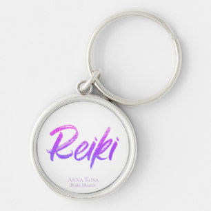 Porte-clés *~* Reiki Energy Healer Iridescent Text