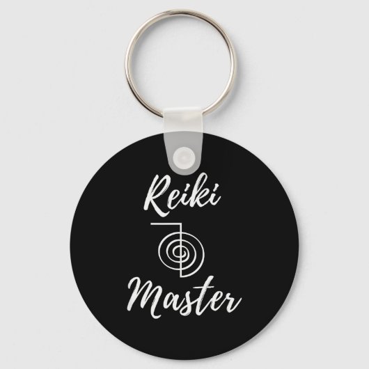 Porte-clés Reiki Master Wellness New Age Chakra Yoga (Recto)