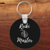 Porte-clés Reiki Master Wellness New Age Chakra Yoga (Recto)
