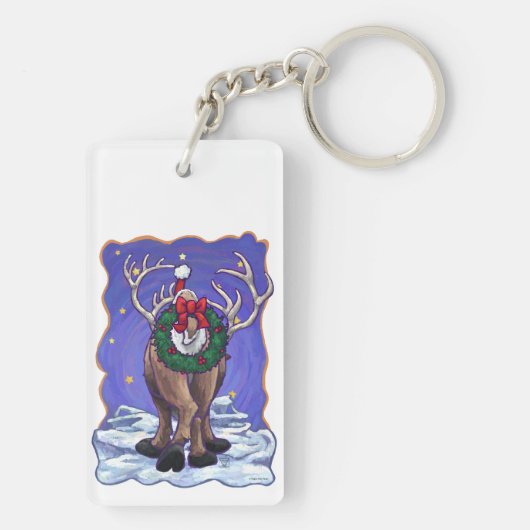 Porte-clés Reindeer Holiday (Dos)