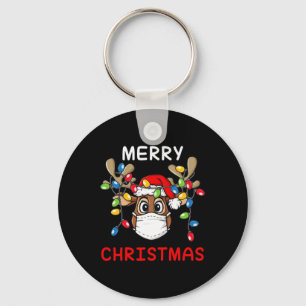 Porte-clés Reindeer Joyeux Noël Fun Noël Noël 2