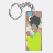 Porte-clés Reine dansante. (Devant gauche)