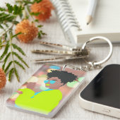 Porte-clés Reine dansante. (Devant droit)