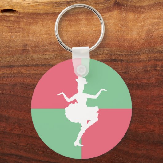 Porte-clés Reine dansante (Recto)