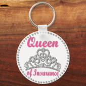 Porte-clés Reine d'assurance (Recto)