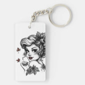 Porte-clés Reine d'Automne (Dos)