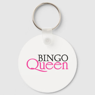 Porte-clés Reine de bingo-test