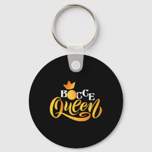 Porte-clés Reine de Bocce - Jeu de Boule sur Gazon Boule Byll