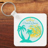 Porte-clés Reine de croisière (Recto)