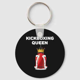 Porte-clés Reine de kickboxing Filles de kickboxing Femme kic