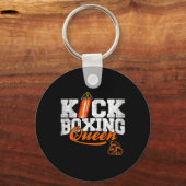 Porte-clés Reine de kickboxing Kickboxer Workout Graphique (Recto)