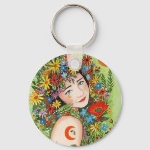 Porte-clés Reine de porte - clé de fées