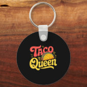 Porte-clés Reine de taco (Recto)
