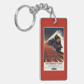 Porte-clés Reine de train écossais de pullman (Devant gauche)