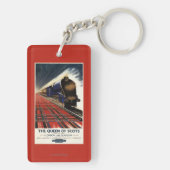 Porte-clés Reine de train écossais de pullman (Dos)