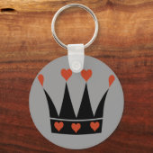 Porte-clés Reine des Coeurs (Recto)