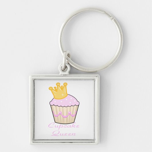 Porte-clés reine des cupcakes (Devant)