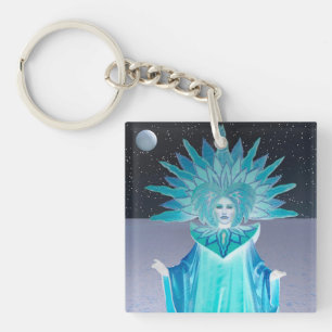 Porte-clés Reine des neiges