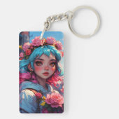 Porte-clés Reine des roses (Dos)