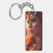 Porte-clés reine des rubis (Devant gauche)