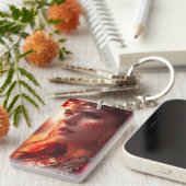 Porte-clés reine des rubis (Devant droit)