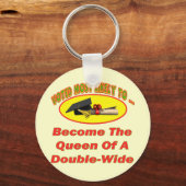 Porte-clés Reine double (Recto)