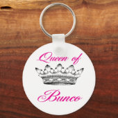 Porte-clés reine du bunco (Recto)