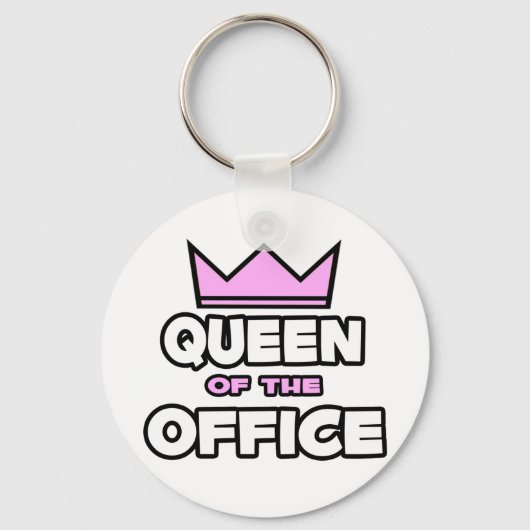 Porte-clés Reine du Bureau (Recto)