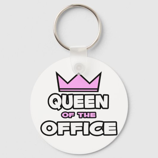 Porte-clés Reine du Bureau (Recto)