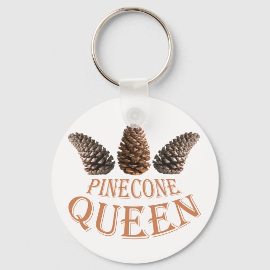 Porte-clés Reine du cône de pin (Recto)
