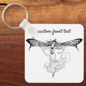 Porte-clés Reine Mab Fée, Reine des Fées (Recto)