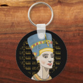 Porte-clés Reine Nefertiti avec Cartouche (Recto)