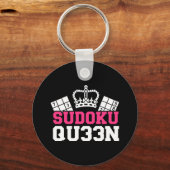 Porte-clés reine Sudoku (Recto)