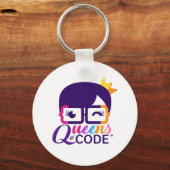 Porte-clés Reines du porte - clé de code (Recto)