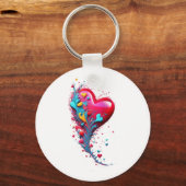 Porte-clés Rejoignez-La Avec Votre Coeur II (Verso)