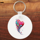 Porte-clés Rejoignez-La Avec Votre Coeur II (Recto)