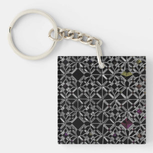 Porte-clés Rejoint à l'anneau de clé acrylique Crossroads