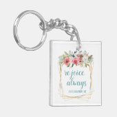 Porte-clés Réjouissez toujours (Devant gauche)