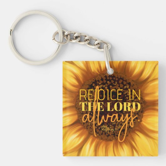 Porte-clés Réjouissez-vous toujours dans le Seigneur - Philip (Devant)