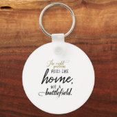 Porte-clés Relation entre le domicile et le champ de bataille (Verso)